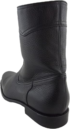 FRANCO CUADRA Botín De Vestir Hombre Marca Piel De Venado Color Negro :  Amazon.com.mx: Ropa, Zapatos y Accesorios