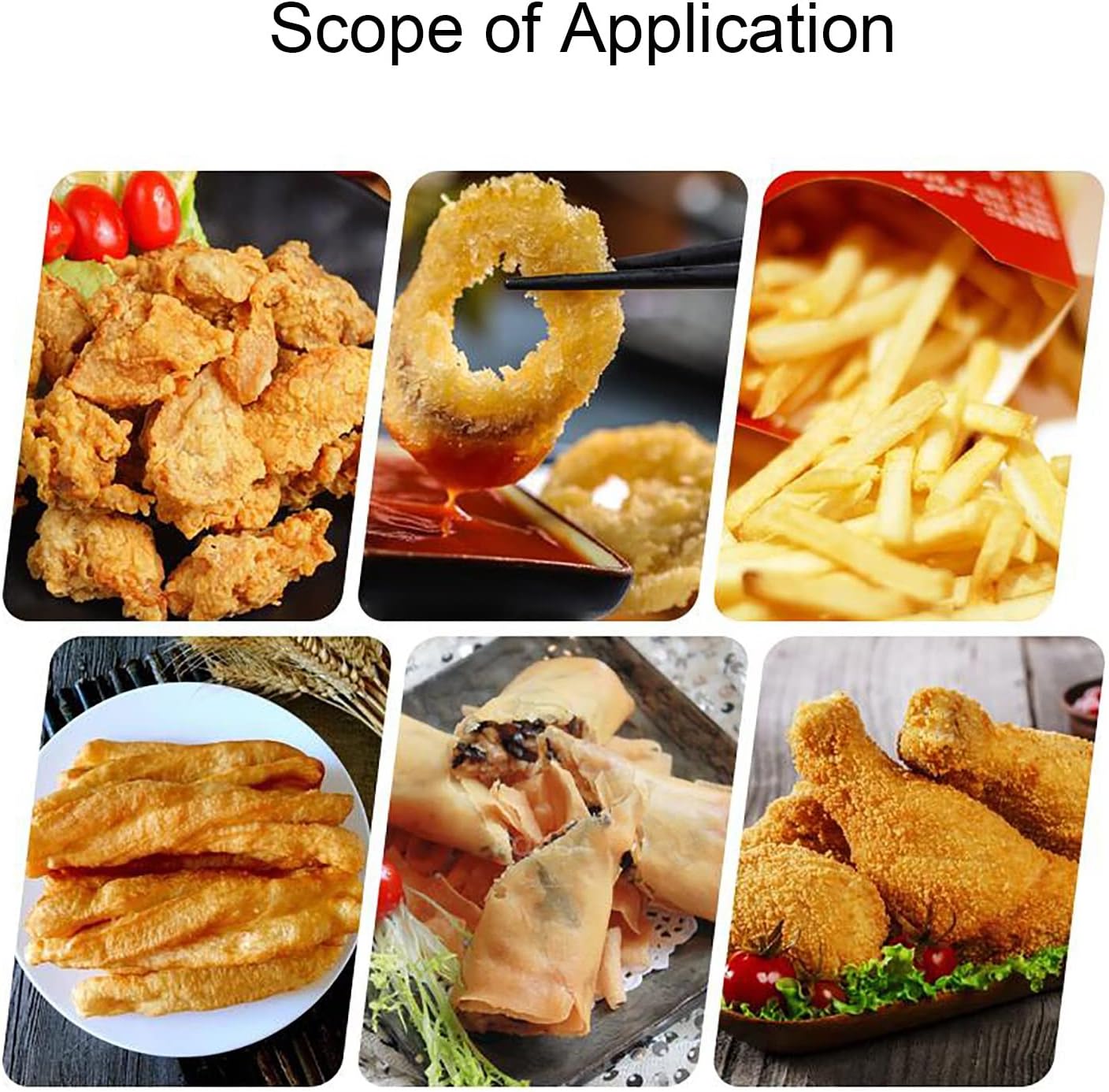 Deep Fryer, Commercial Gas Fryer, Adjustable Temperature Outdoor Deep Fryers Features Regulating Nobs, Stainless Steel Oil Tank Baskets and Oil Return Pan Design - 15L/18L (Size : 15L) (OneColor 15L)