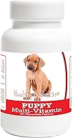 Vista 50 de Healthy Breeds Pit Bull Puppy Dog - Tableta multivitamínica de 60