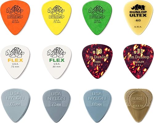 Miniatura 3 de JIM DUNLOP Paquete de variedad acústica púas de guitarra (PVP112)