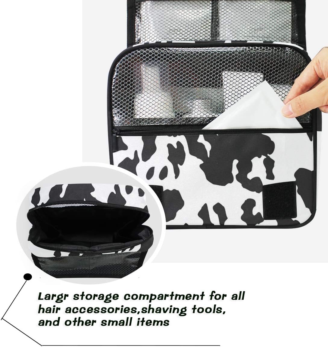 senya Hanging Travel Toiletry Bag Kit Makeup Case Cosmetics Organizer for Men Women