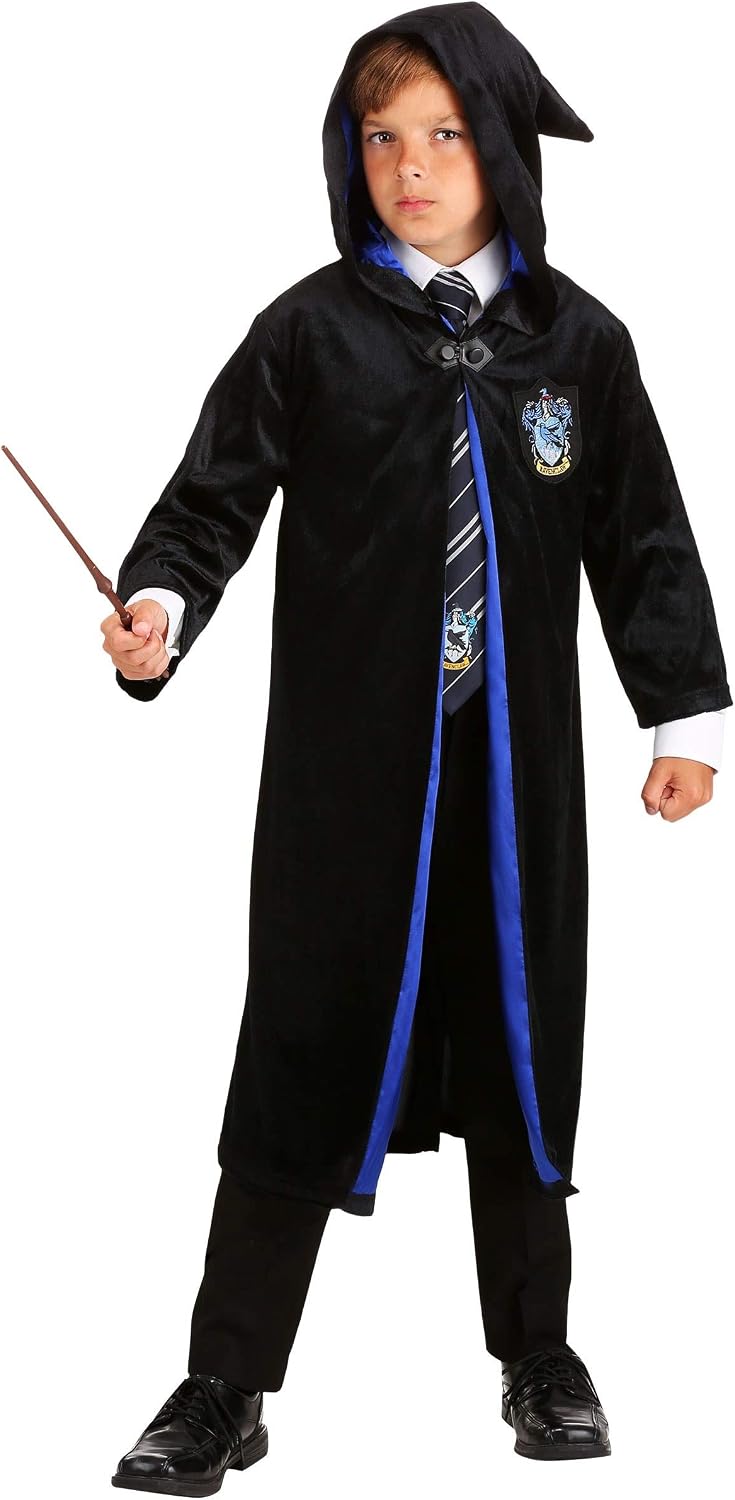 Harry Potter Kids Hogwarts House Robe Costumes - Child Gryffindor, Slytherin, Ravenclaw & Hufflepuff Robes