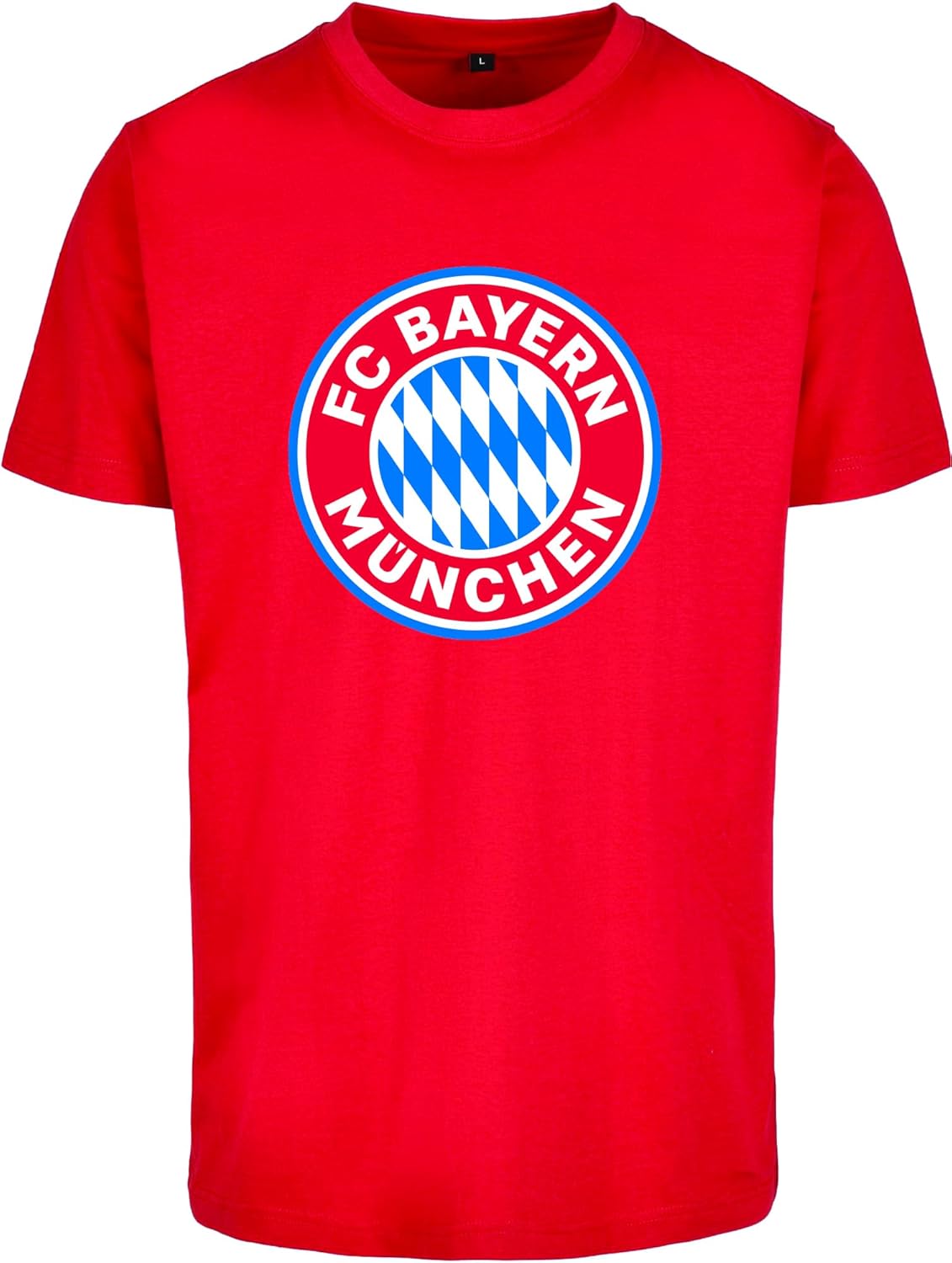 FC Bayern Munich Men's T-Shirt FCBM Seal Print Multiple Colors XS-3XL - Image 3