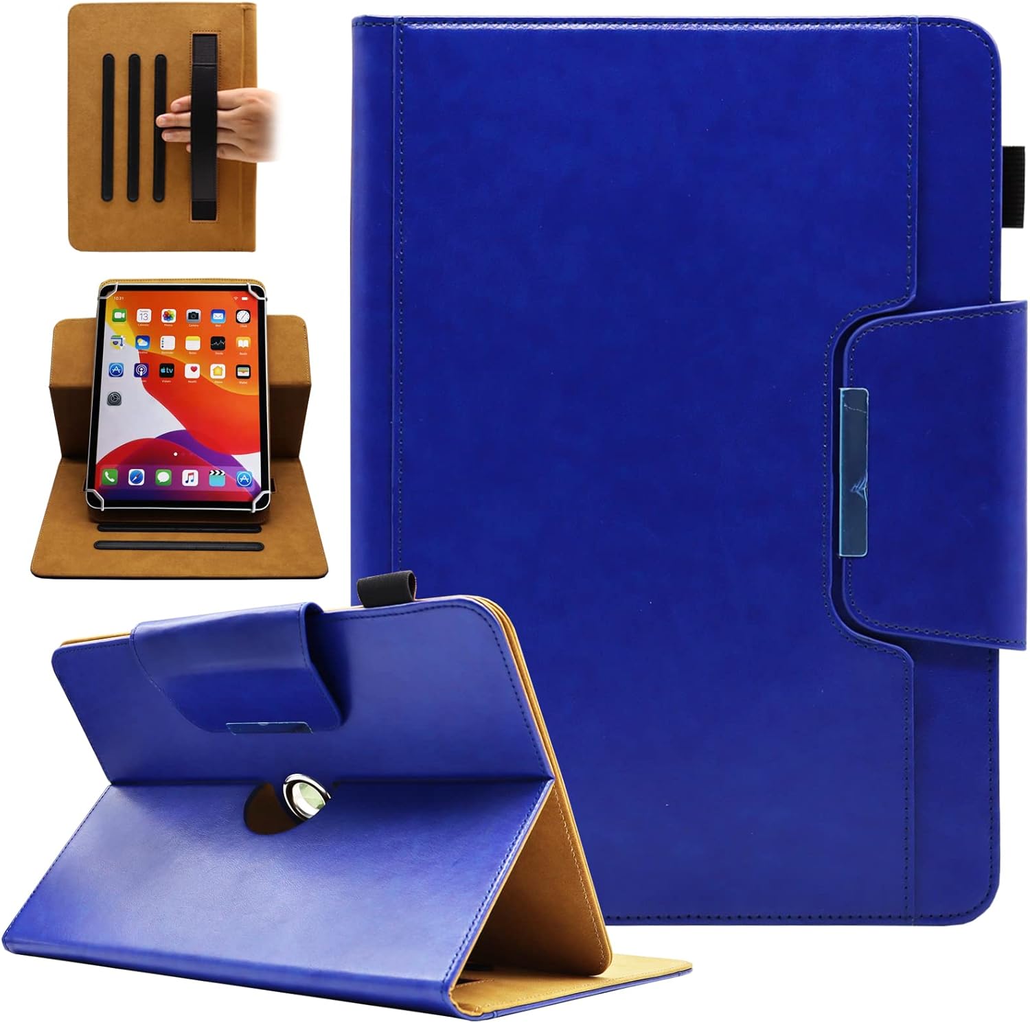 Universal 7 8 Inch Android Tablet Case, 360 Degree Rotating