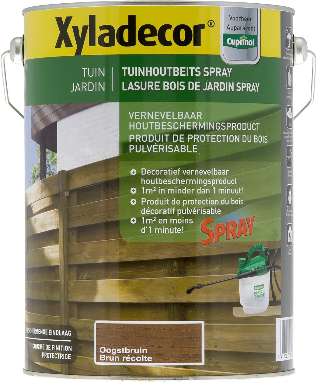 Xyladecor Lasure Bois de Jardin Spray Lichte eik 5 L Amazon.fr