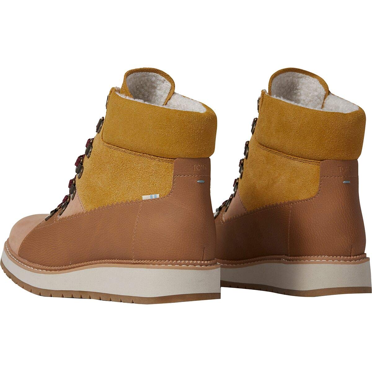 TOMS - Womens Mesa Boots, Size: 6 B(M) US, Color: Wp Honey Nubuck/Suede