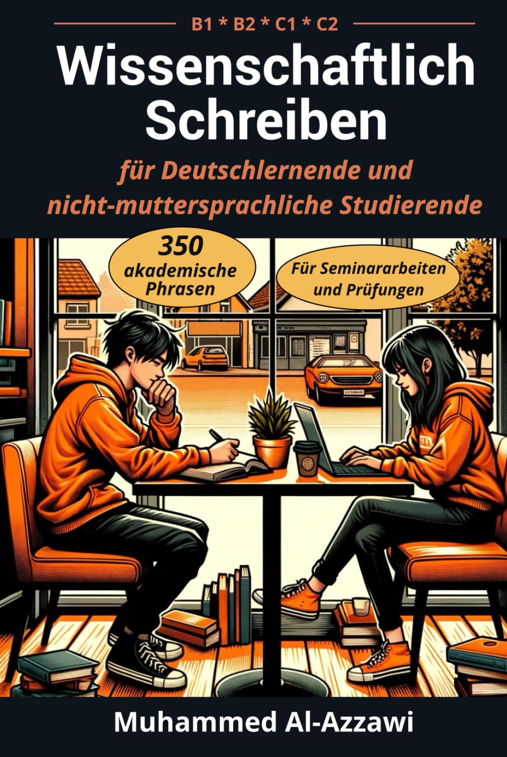 Wissenschaftlich Schreiben fur Deutschlernende und nicht-muttersprachliche Studierende (B1, B2, C1, C2): 350 akademische Phrasen fur Seminararbeiten und Prufungen (German Edition)