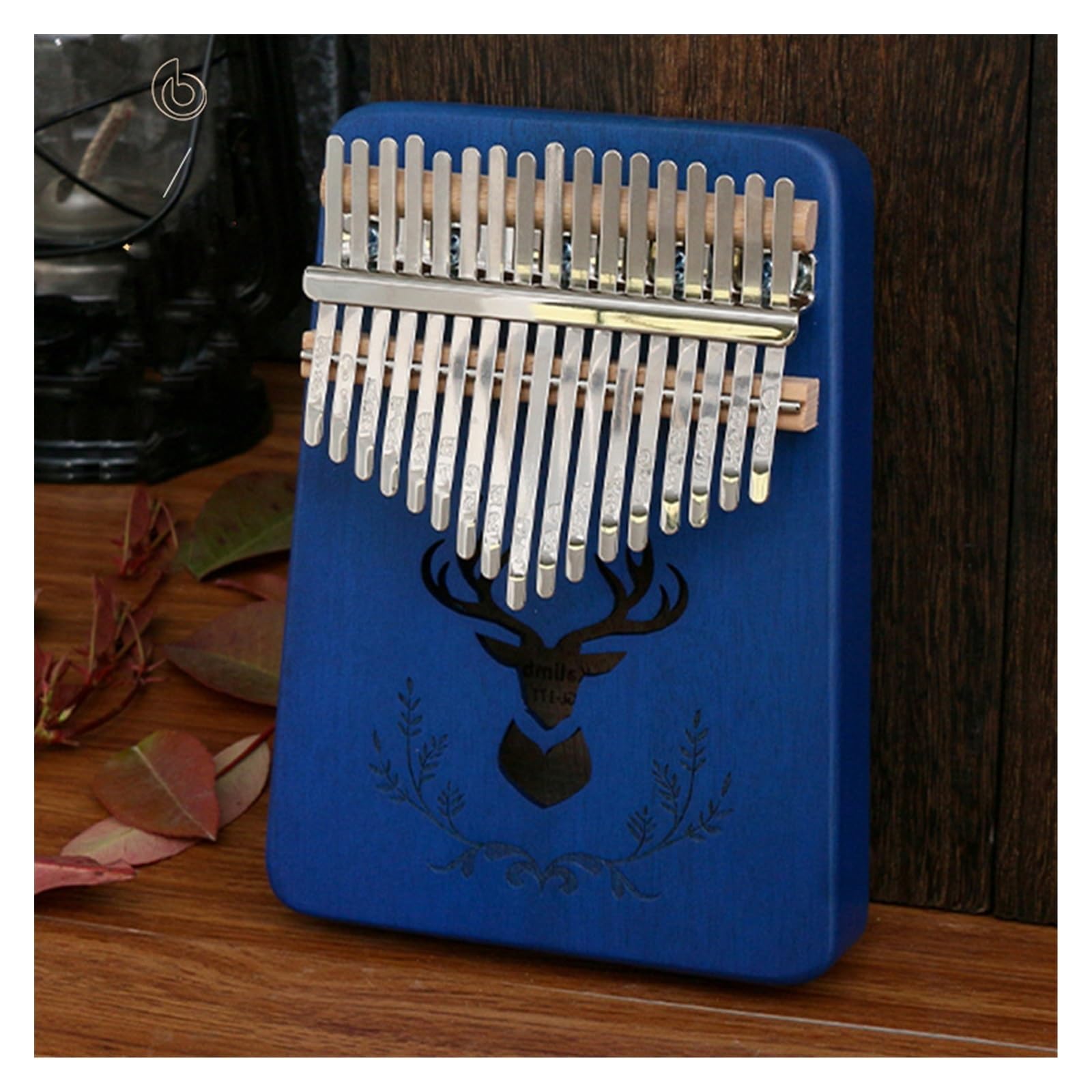 kalimba mini 17-tonowe pianino kciukowe w kolorze szafirowoniebieskim. Kalimba Kalimba przenośne pianino palcowe dla początkujących