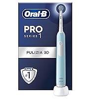 Oral-B Spazzolino Elettrico Ricaricabile Pro Series 1 Blu con 1 Testina di Ricambio. 1 Spazzolino