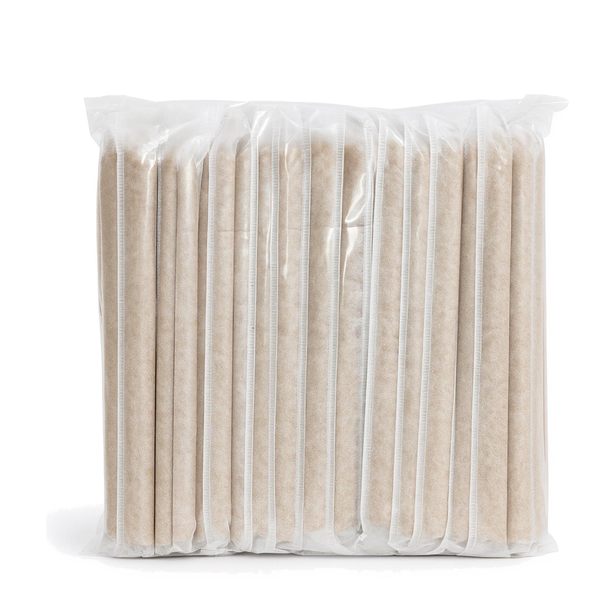 Bobalife Bubble Tea Straws – Wide 12mm Bamboo Fibre Boba Straws for Tapioca, Popping Boba, Smoothies & Milkshakes – Eco Friendly Thick Drink Straws (80 Pack)