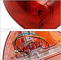 Vista 11 de Señal de giro para Peterbilt, 31 luces LED triangulares ámbar con 3 cables de repuesto para Peterbilt 379 359 357 365 378 ámbar Led/lente