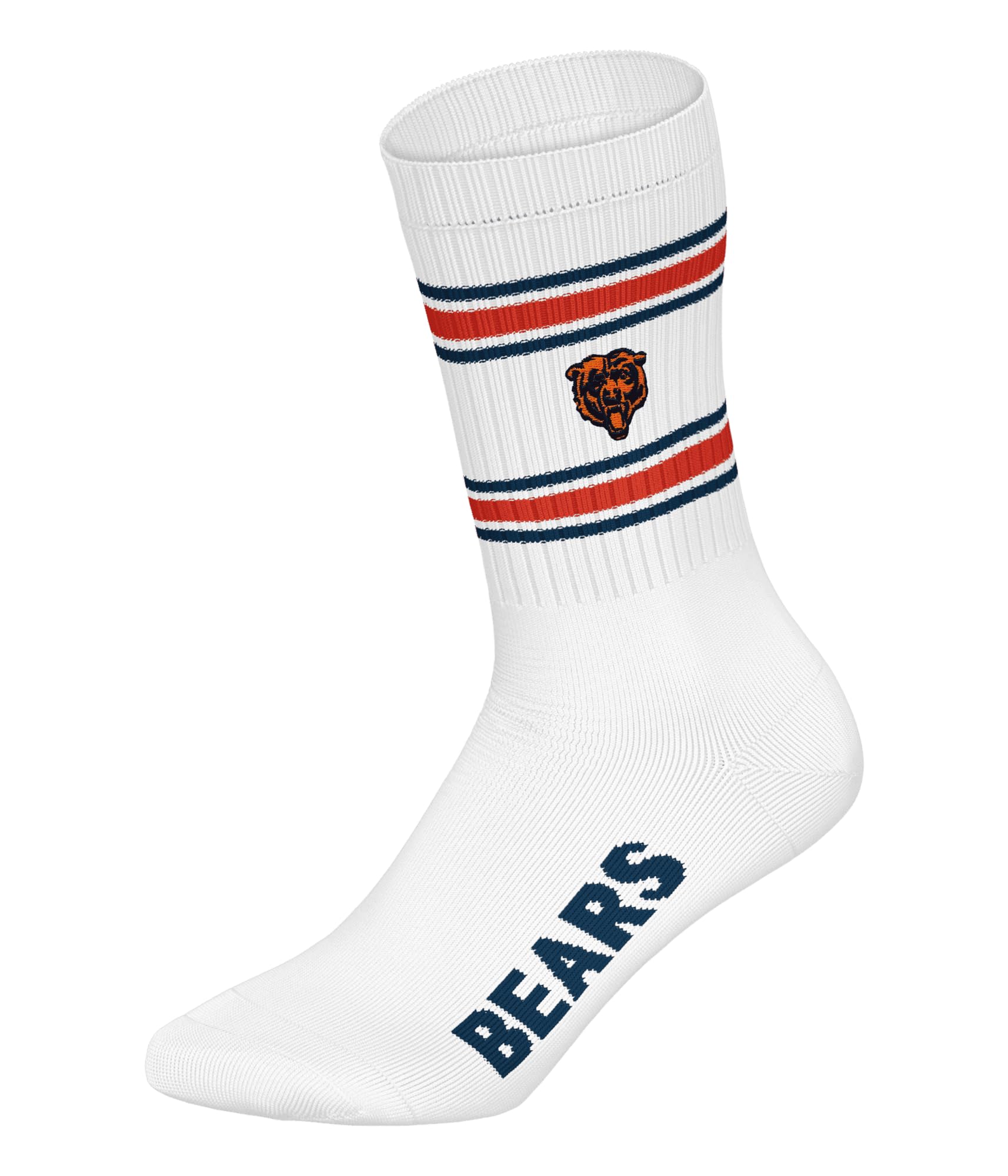 NFL Chicago Bears 3pk Crew Socks Calzini sportivi Unisex Adulto