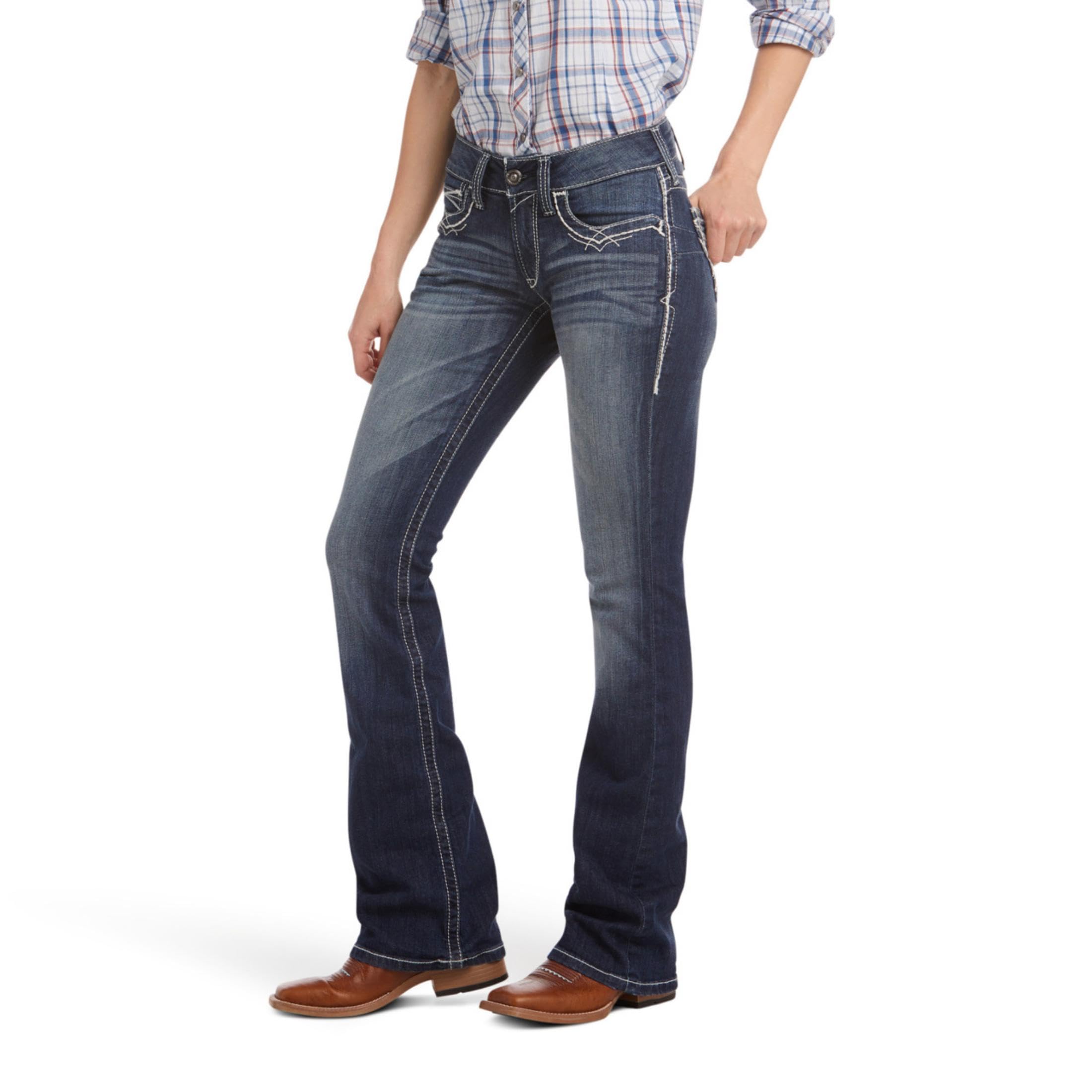 ARIAT R.E.A.L Mid Rise Stretch Jean