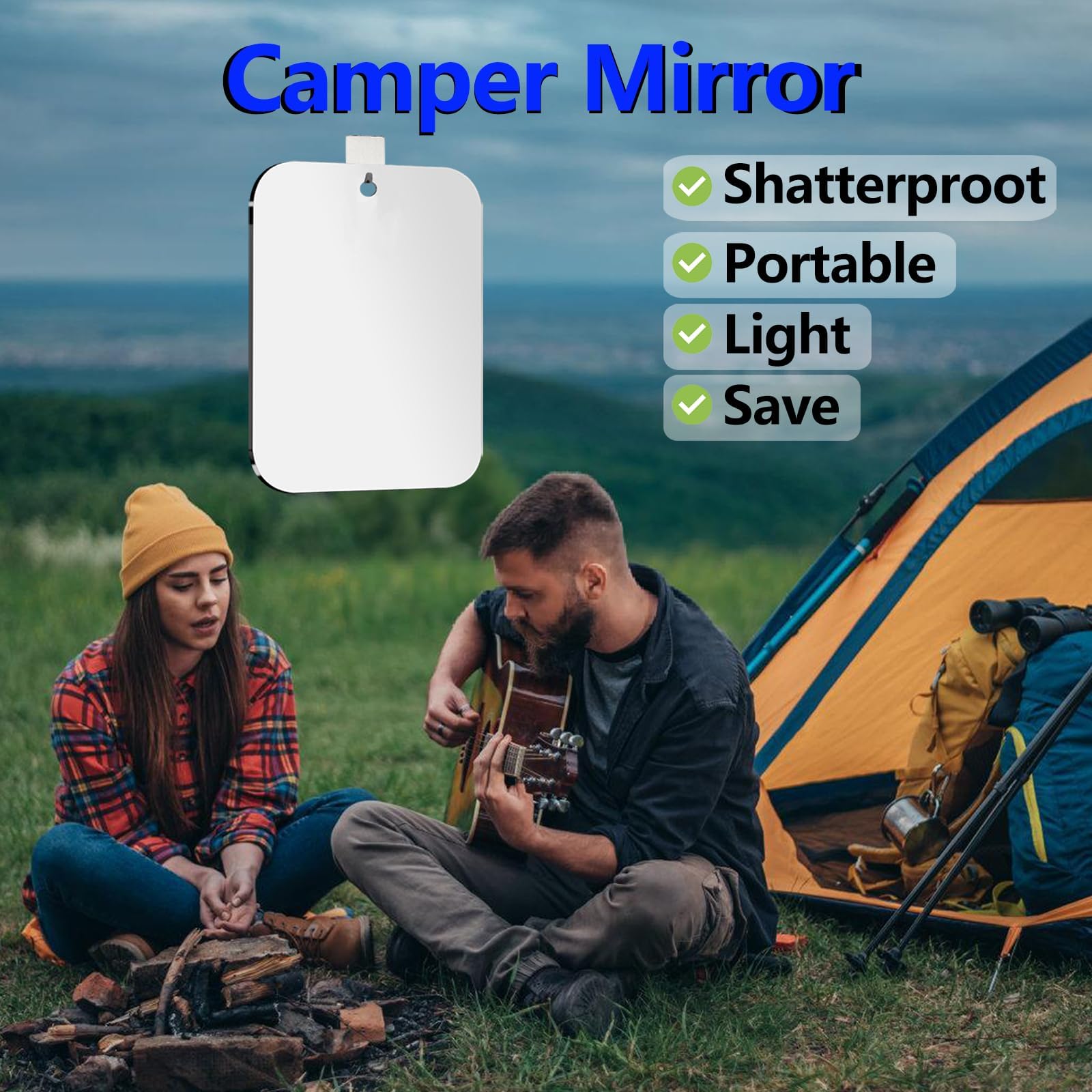 Fogless Shower Mirror - Shave & Makeup FREE SHIPPING -4