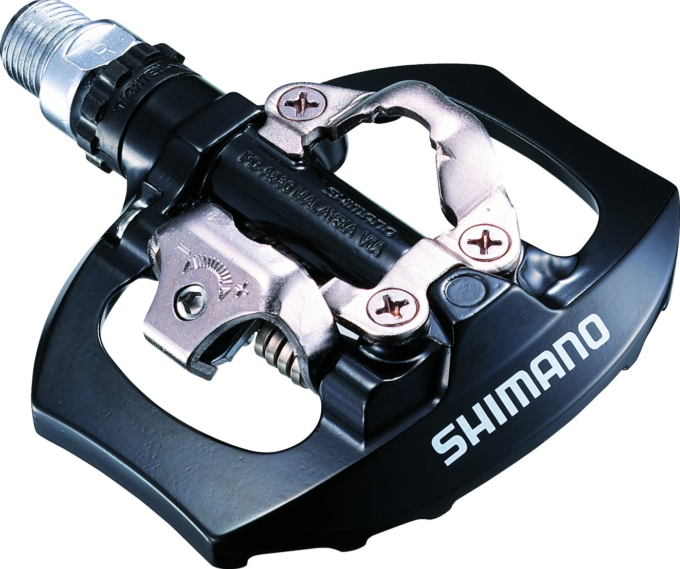 Amazon | シマノ SPDクリート付ペダル ブラック PD-A530-L | シマノ