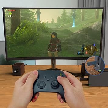 MAYFLASH Magic NS 2 Wireless Bluetooth USB Adapter for Switch/Switch 2 Windows Raspberry Pi Compatible with Xbox Series X & S PS5 Controller and More