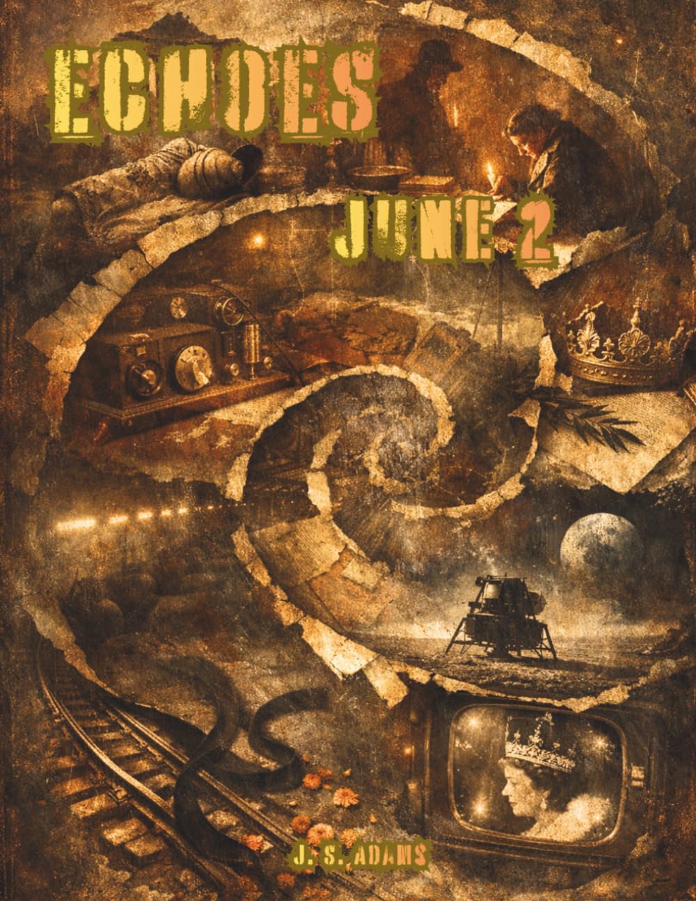 Echoes: June 2: A Coloring Journey Through June 2nd in History (Echoes: A Coloring Journey Through History)