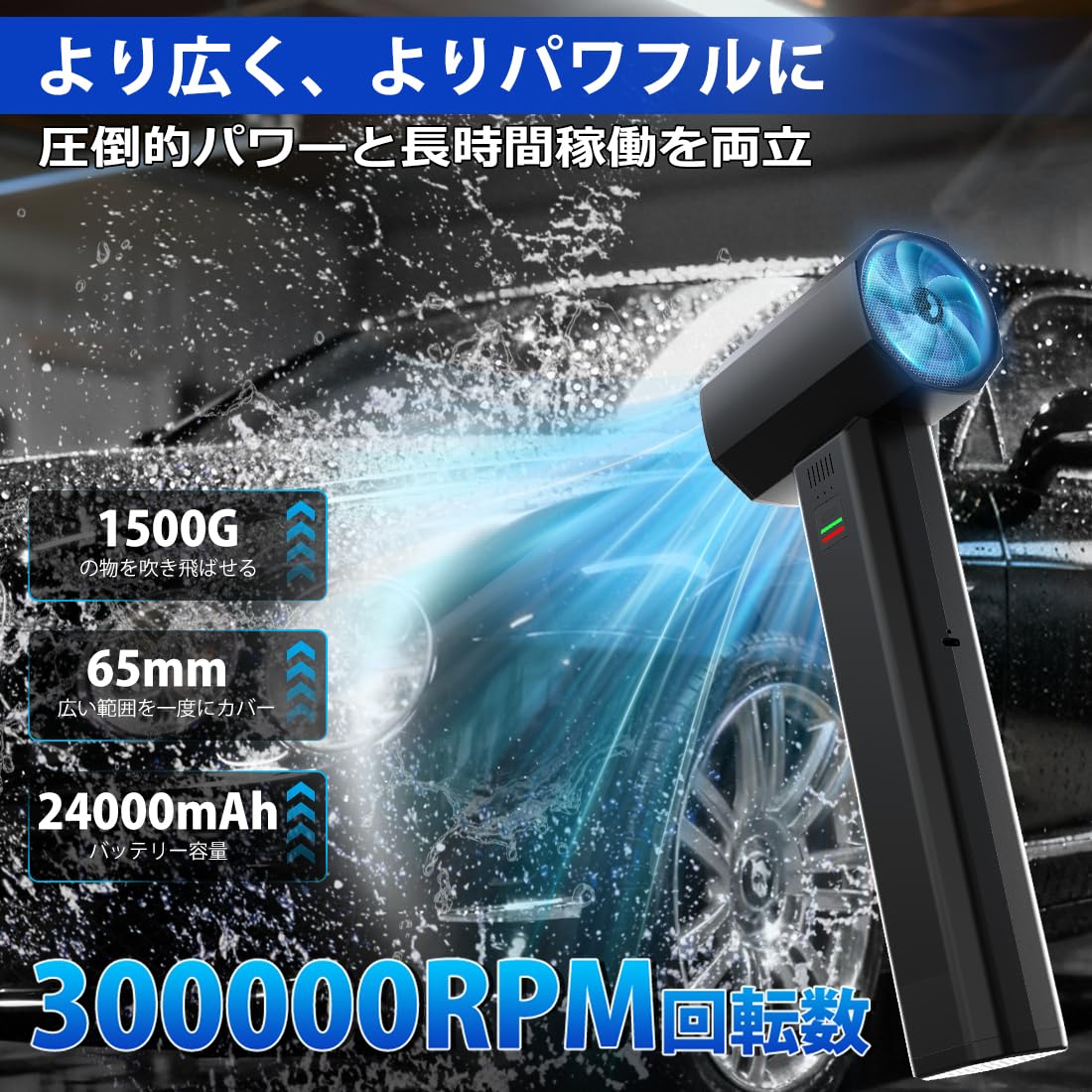 Amazon.co.jp: 「国内企業販売」SUNVIC 強力 ブロワー 洗車用
