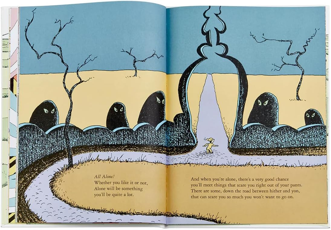 Graphic Image Oh, the Places You'll Go! by Dr. Seuss – Premium Bonded Leather Edition, Handcrafted in the USA (8.38 x 11.31-56 Pages)