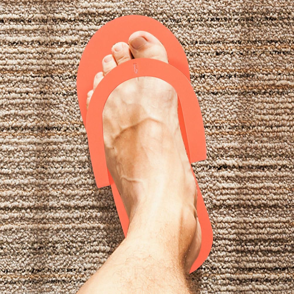 FRCOLOR 24 Paia Pantofole Usa e Getta Infradito Per Spa Infradito Antiscivolo Pantofole Per Unghie Pantofola Separatore Di Dita Infradito Estive Sandalo Ospiti Pedicure Eva Mancare Sandali