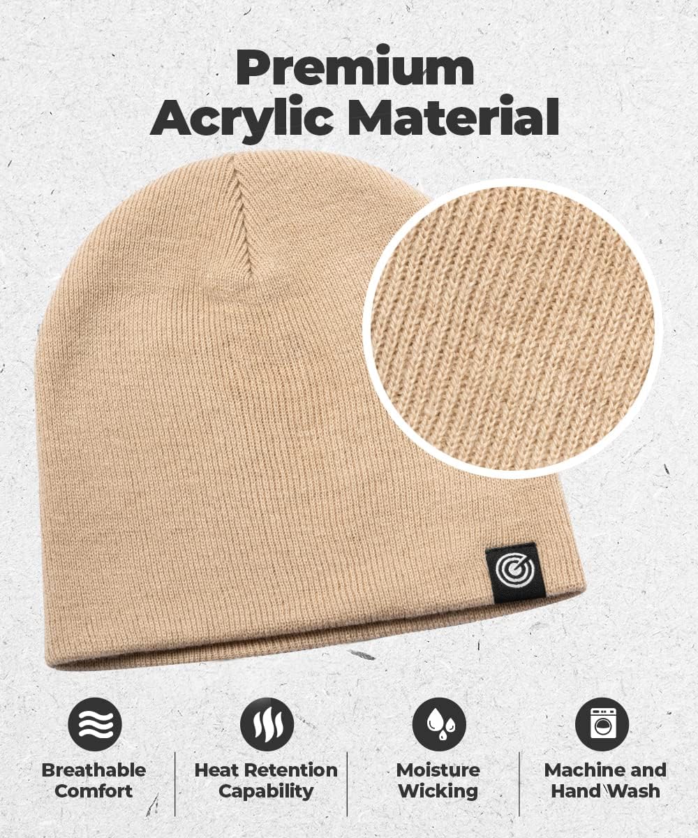 Original Beanie Cap - Soft Knit Beanie Hat - Warm and Durable - Image 2