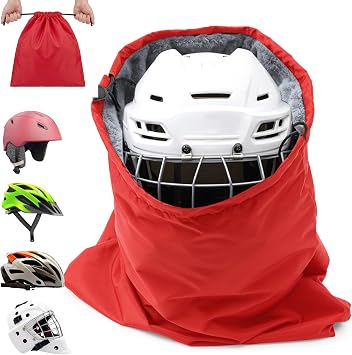 Hockey Helmet Bag with Soft Fleece Lining Waterproof
