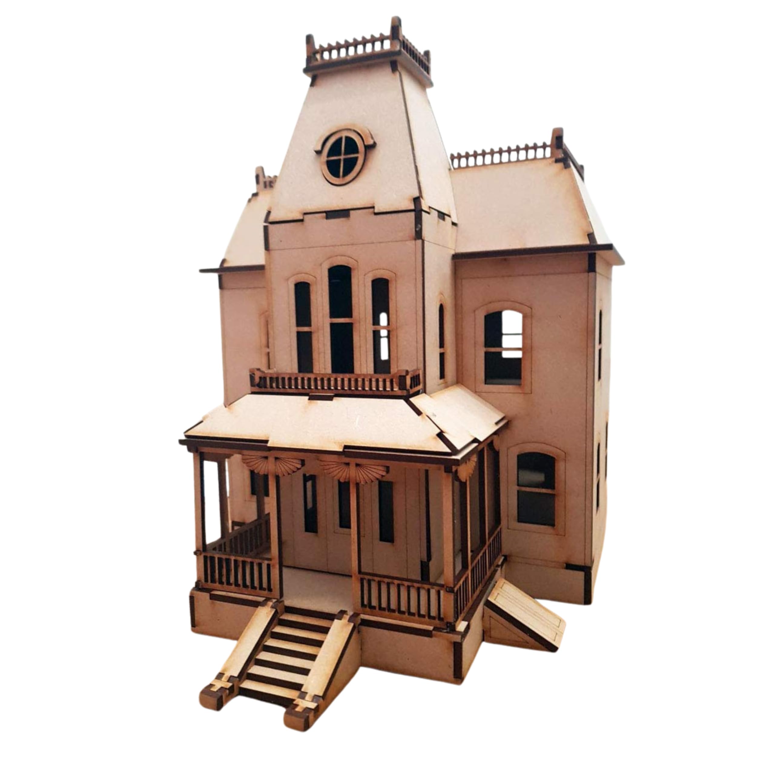 Bates House Psycho Film Laser Cut Model Kit Wood Make your own