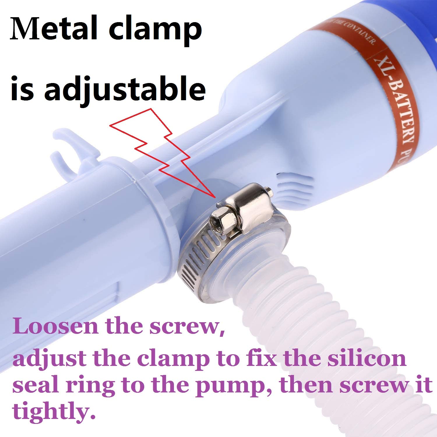 Buy Fuel Transfer Pump Siphon Hand Pump, Syphon Pump, BatteryOperated