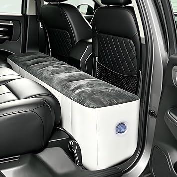 Car Back Seat Gap Filler Pad for BYD Atto 8 Tang L 2026 2025 2024, Inflatable Camping Travel Bed Portable Air Mattress Extra Sleeping Space Flocking