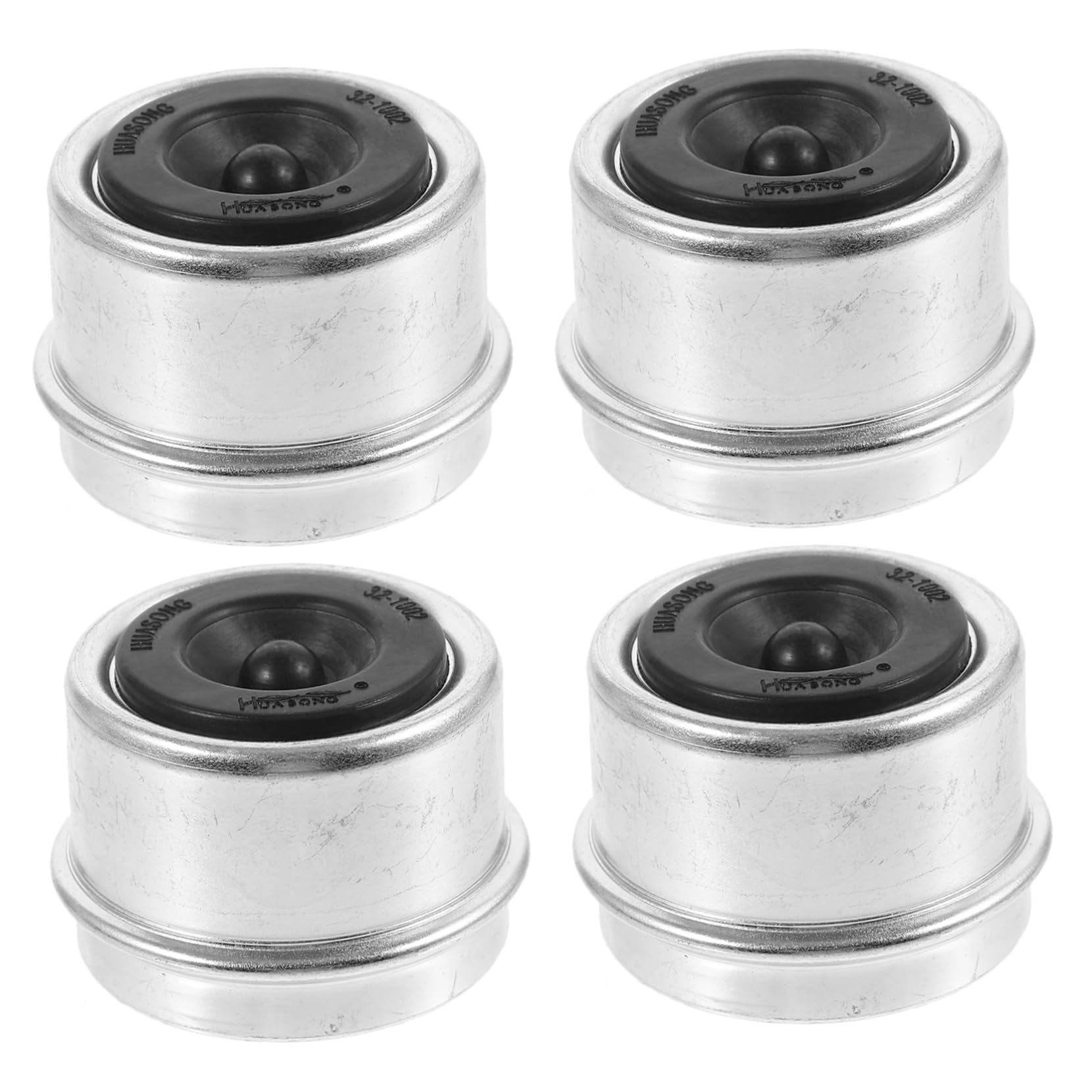 GRIRIW 1.98 Inch Trailer Metal Trailer Axle Dust Cover Grease Cap Easy Installation