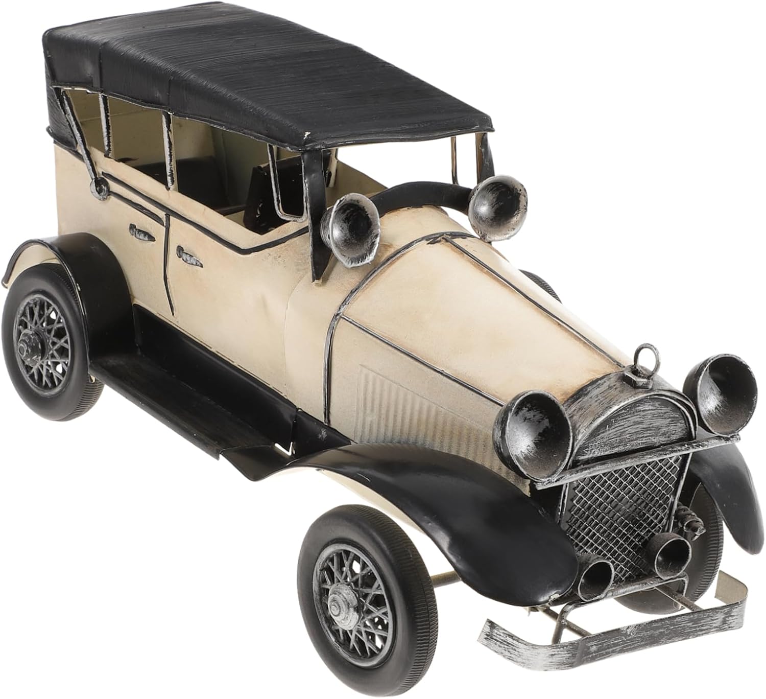 PRETYZOOM Vintage Iron Truck Model Handicraft Decoration for Car Lovers Unique Home Office Decor