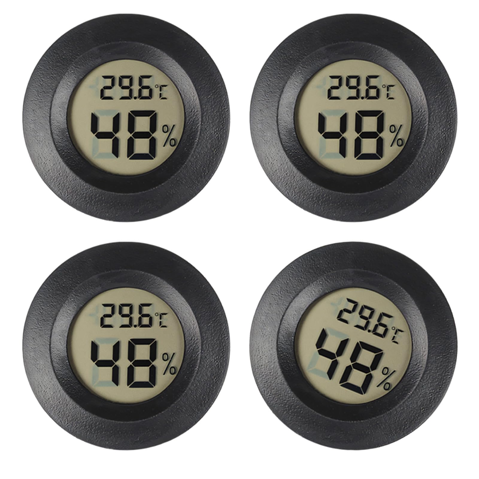 Reliably Embedded Digital Temperature Meter Humidness Sensors with Large Readable Display for Indoor Environment Control Embedded Digital Temperature Meter