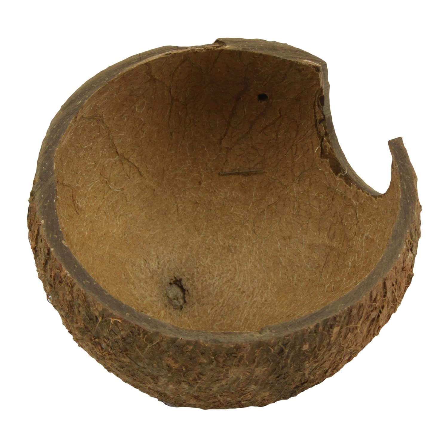 JBL 61510 miska na orzech kokosowy jako jaskinia do akwariów i terrariów, Cocos Cava 1/2 l