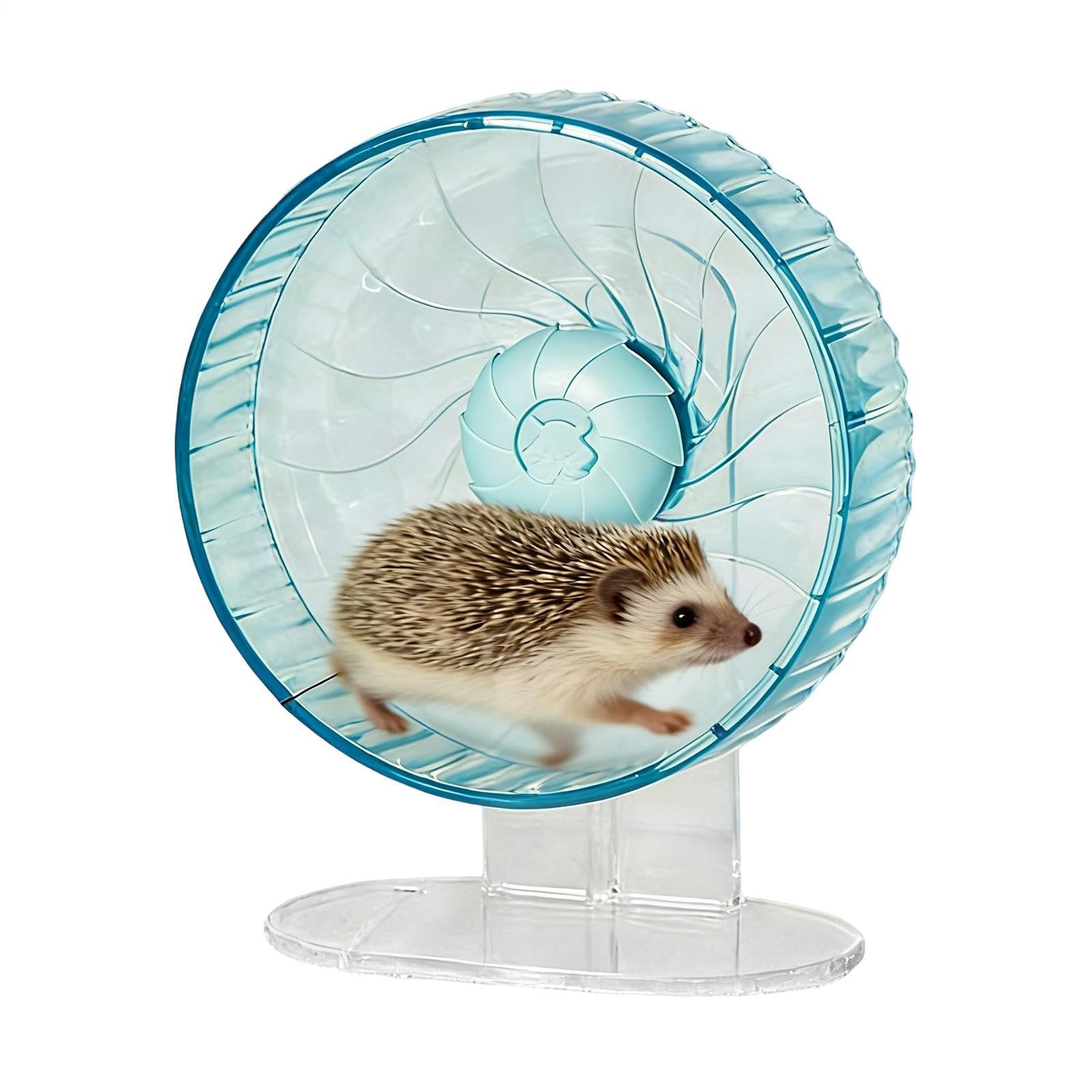 Roues pour Hamster Accessoires d'exercice Rotatifs à Hauteur Réglable | Roues d'Exercice pour Hamster d'Exercice et d'Enrichissement pour Souris Écureuil Volant Hérisson Furet