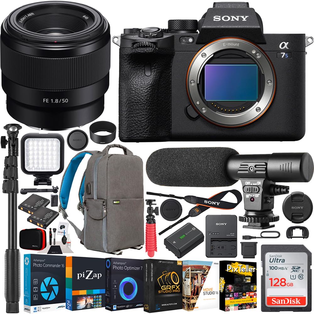 Amazon.com : Sony a7s III Full Frame Mirrorless Camera Body with