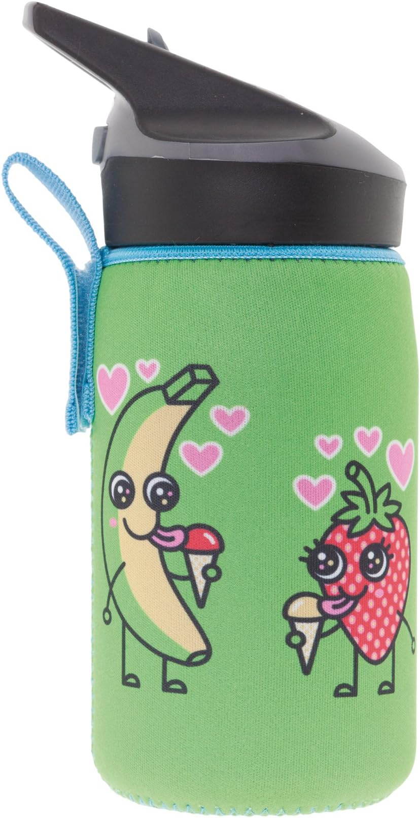 Katuki Saguyaki - Tritan Kids’ Bottle 0.45L and Cap Jannu BPA-Free. Tutti Frutti 450 ml