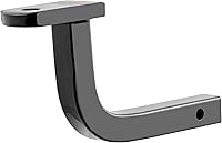 CURT 45014 Class 2 Trailer Hitch Ball Mount - 1-1/4" Receiver, 3,500 lbs GTW, 5" Rise, 3/4" Hole, Rust-Resistant