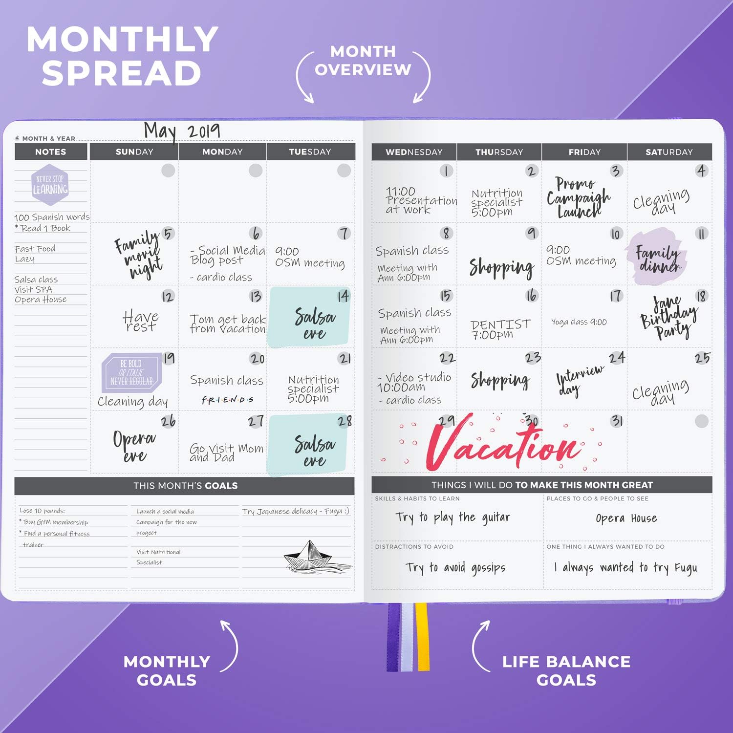 Clever Fox Planner Daily PRO, Daily Life Planner and Gratitude Journal to Increase Productivity - Image 5