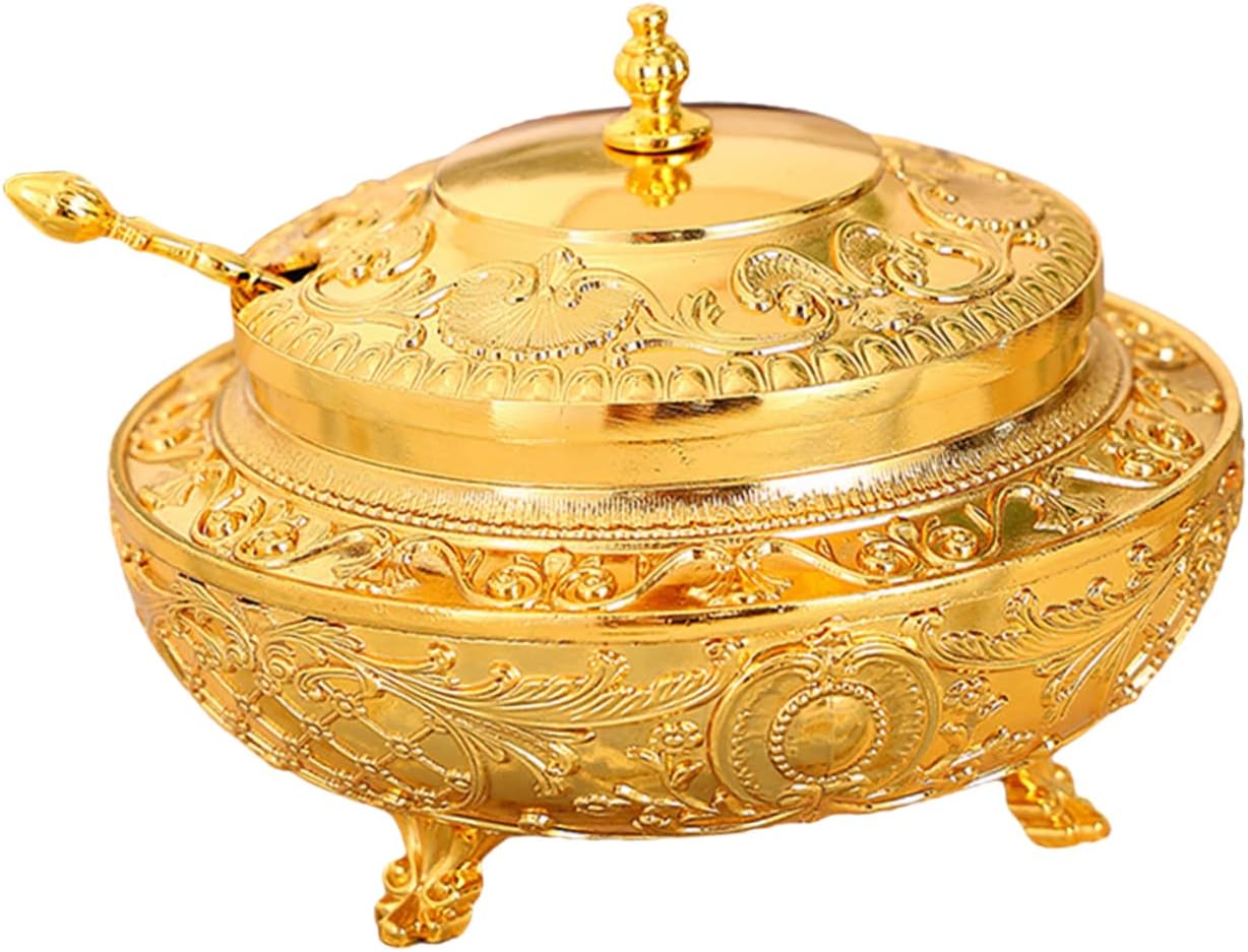 Mobestech Airtight Spice Cans European Style Salt and Sugar Jars Condiment Jars Lids for Kitchen Storage