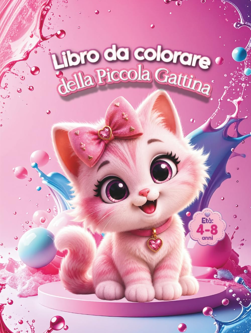 Libro da Colorare: della Piccola Gattina