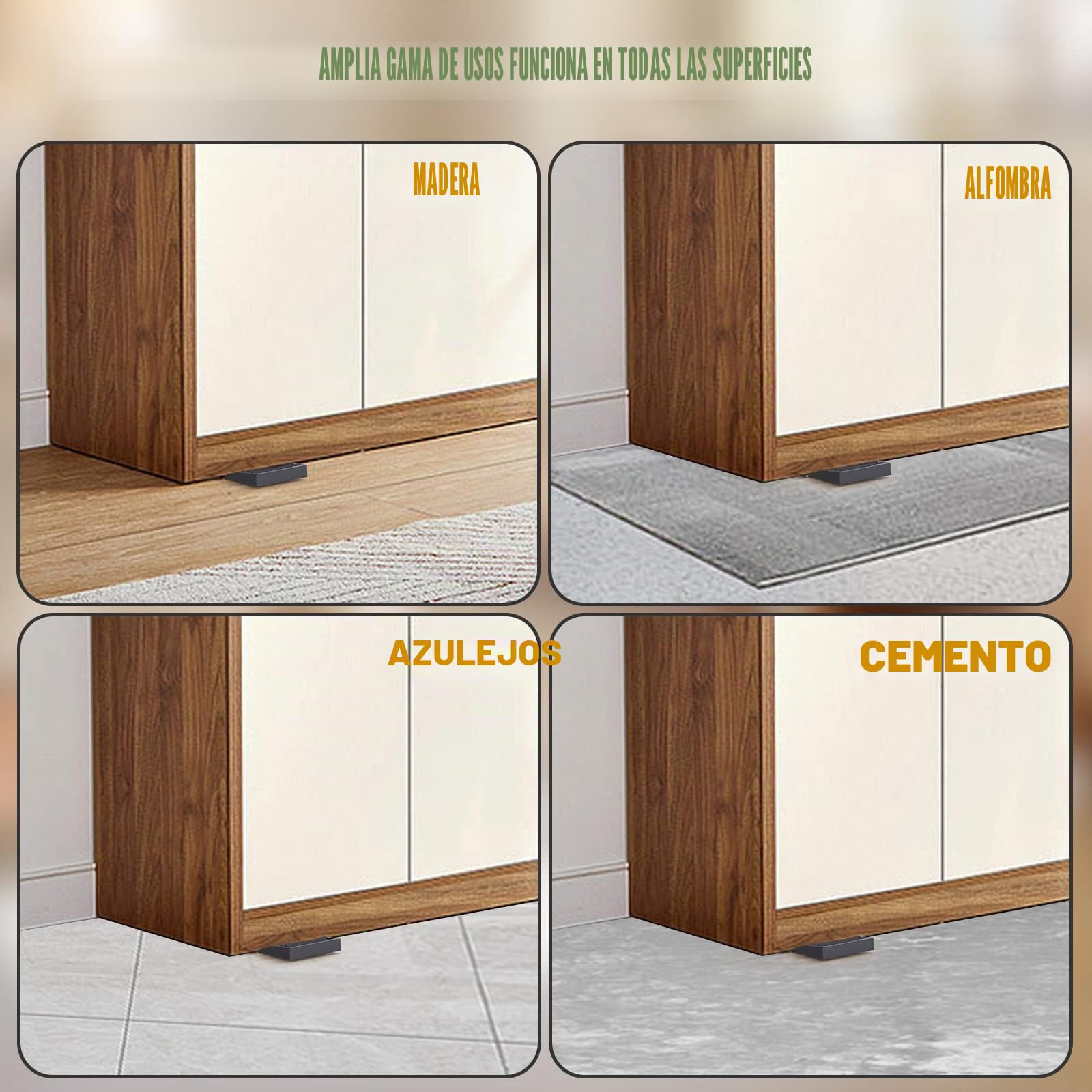 40 cuñas para muebles, placas de plástico, cuñas de plástico, cuñas de muebles, cuñas de puerta, niveladoras para muebles, mesa, silla, armario, inodoro, frigorífico, antideslizantes y apilables