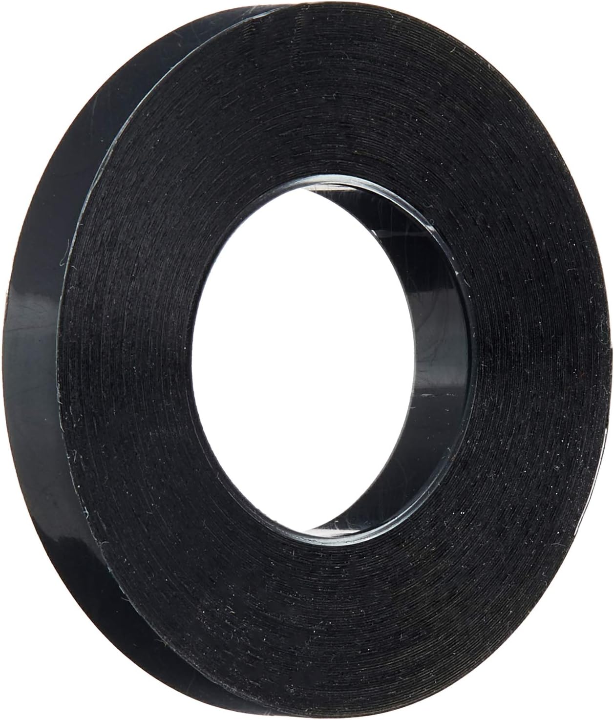 Graphic Chart Tape, 1/4" x 324", Glossy Black (6-Pack)