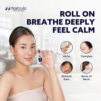 Calm Essential Oil Roll On Calming Essential Oils with Lavender & Chamomile Stress Relief, Relaxation & Skin-Soothing Aromatherapy Essential Oil Roller Self Care & Relaxation Gifts for Women
