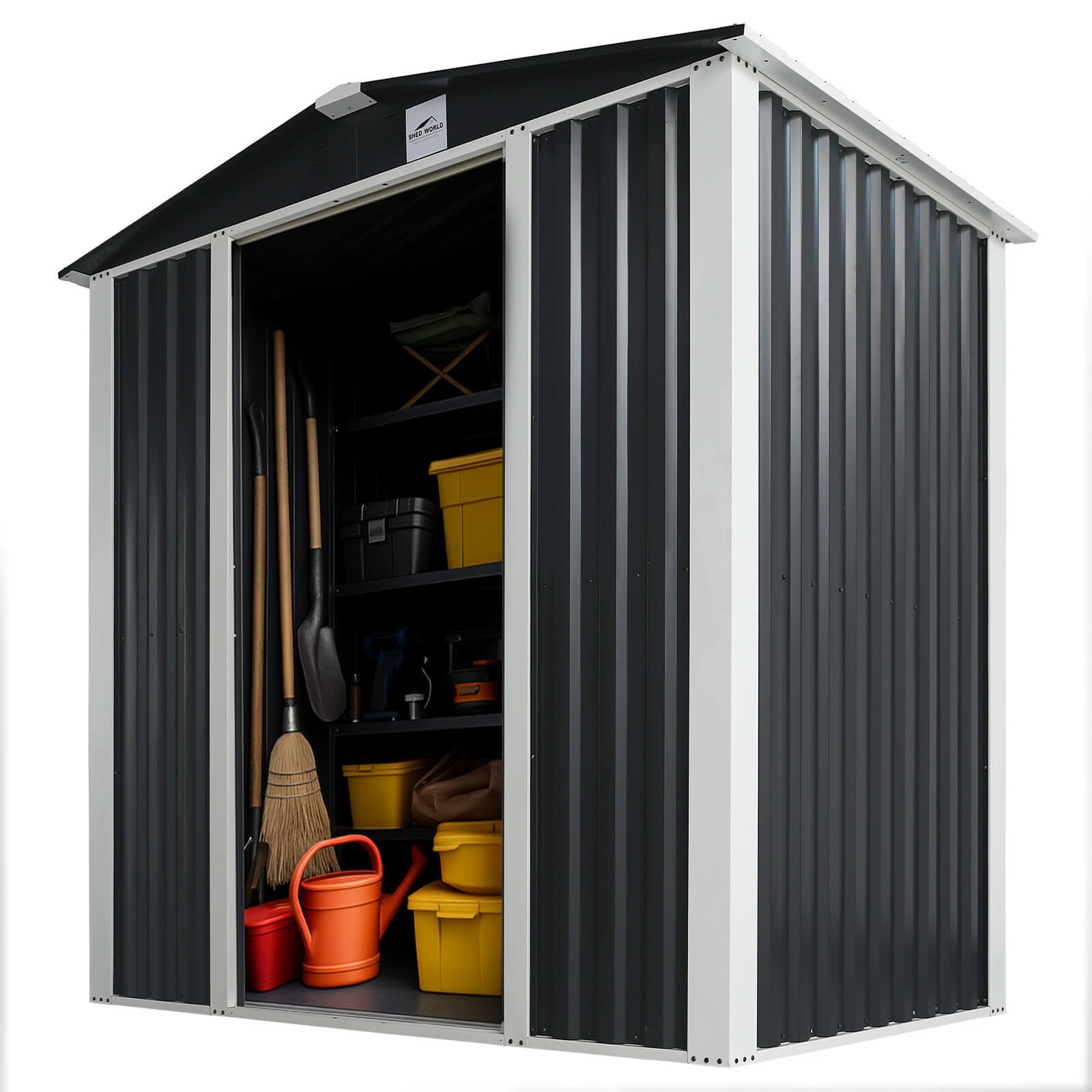 メタルシェッド　倉庫 Amazon | 【営業所止め限定】シェッドワールド 物置 屋外 大型