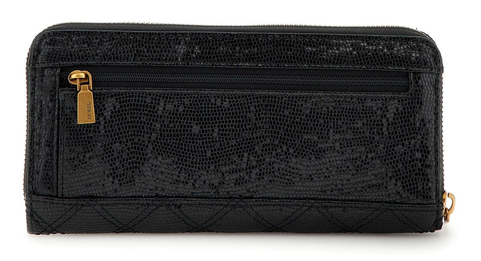 GUESS Giully Zip Around Wallet L Black
