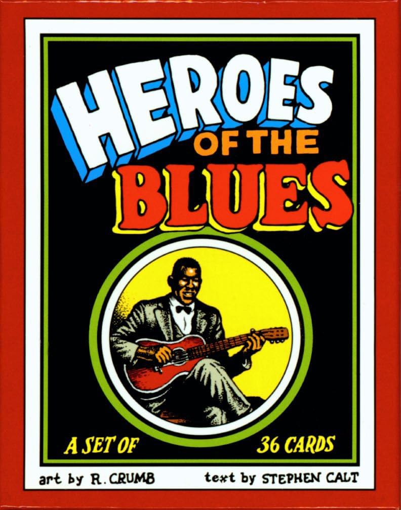 Heroes of the Blues Boxed Trading Card Set by R. Crumb