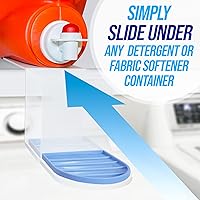 Vista 4 de Simplation [Paquete de 2] Portavasos para detergente de ropa, colector de goteo de detergente (bandeja de goteo mejorada), sin más desorden ni