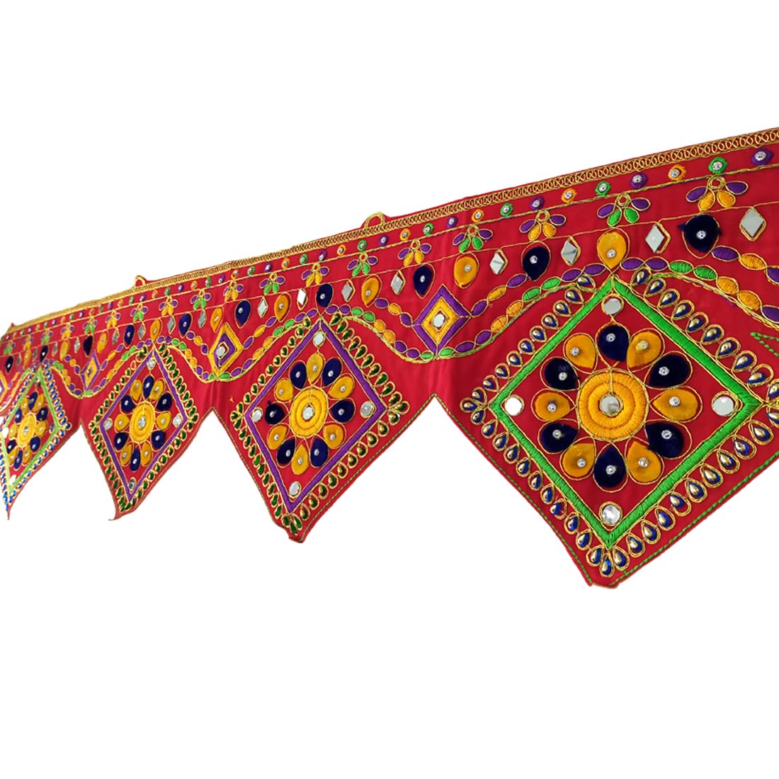 Ecommall Toran Bandarwal for Main Door Hanging Entrance Door Decoration Home Decor Wall Latest Handmade Traditional Diwali Decoration Toran (3 ft/36 Inch) (F- Toran) (B0CWNMF6KM) Amazon Price History, Amazon Price Tracker