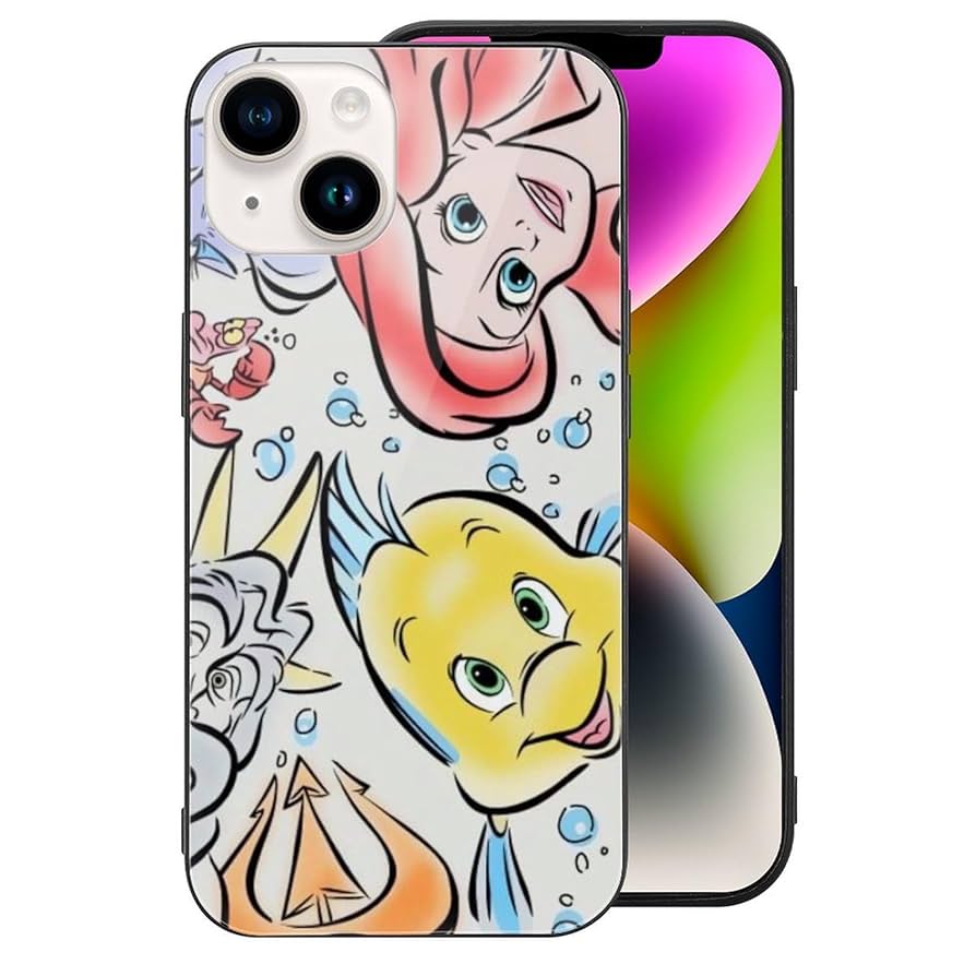 Apple - アリエル Amazon.co.jp: iPhone 14 Pro ケース 手帳型 リトルマーメイド