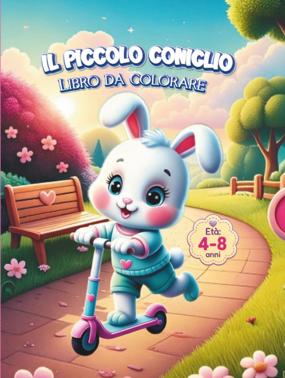 Il Piccolo Coniglio: Libro da colorare